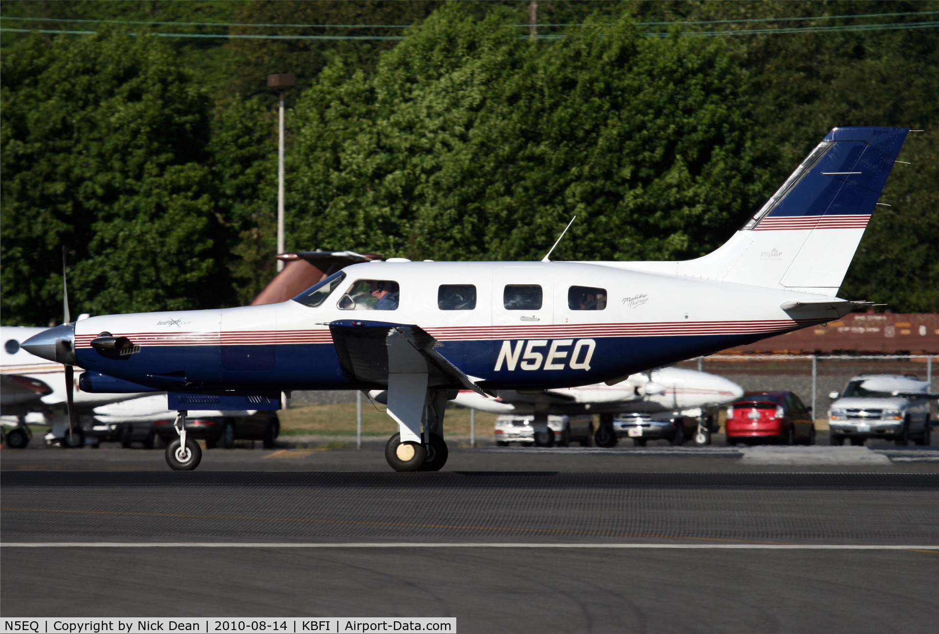 N5EQ, 1996 Piper PA-46-350P Malibu Mirage C/N 4636051, KBFI