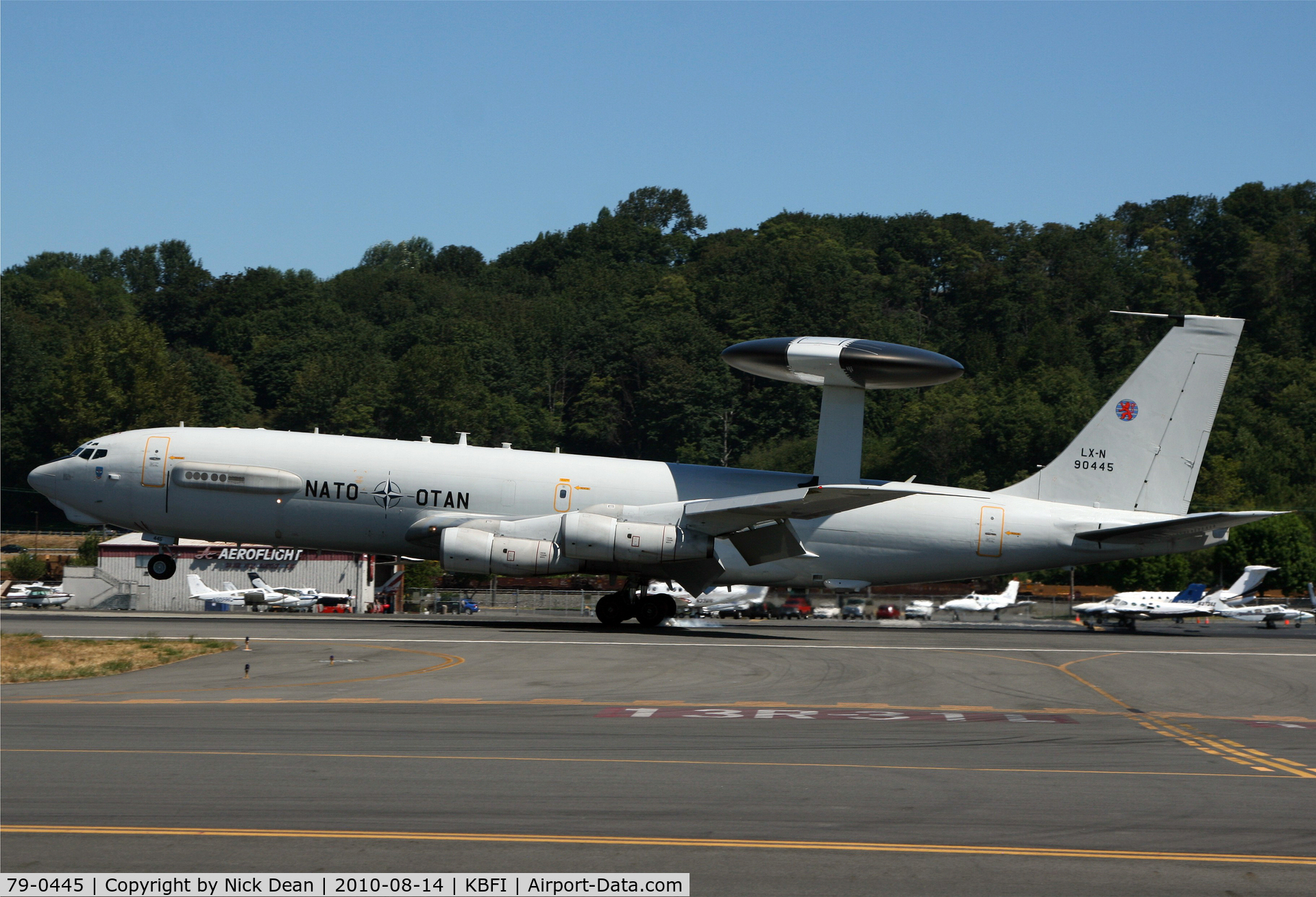 79-0445, 1982 Boeing E-3A Sentry C/N 22840, KBFI