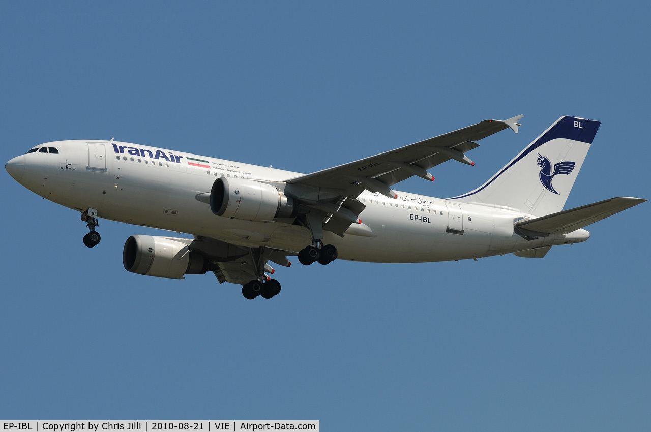 EP-IBL, 1987 Airbus A310-304 C/N 436, IranAir