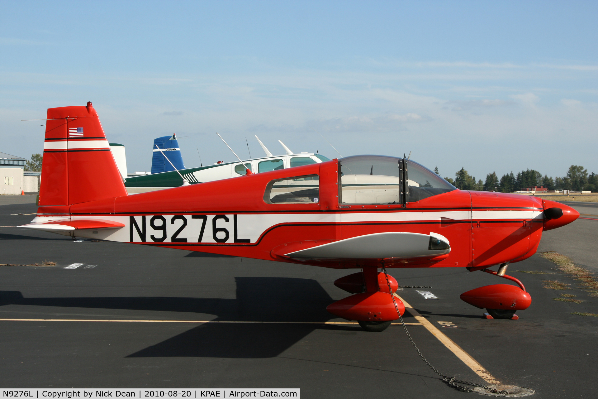 N9276L, 1971 American Aviation AA-1A Trainer C/N AA1A-0176, KPAE