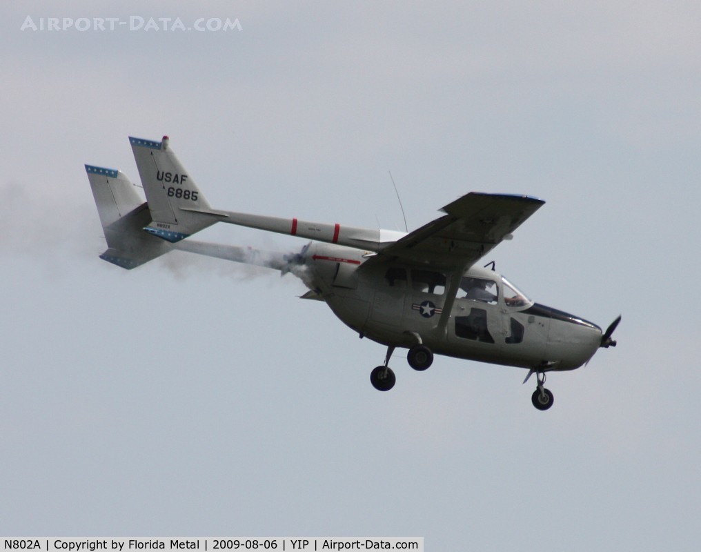 N802A, 1968 Cessna O-2A (M337B) Super Skymaster Super Skymaster C/N 337M-0174, O-2