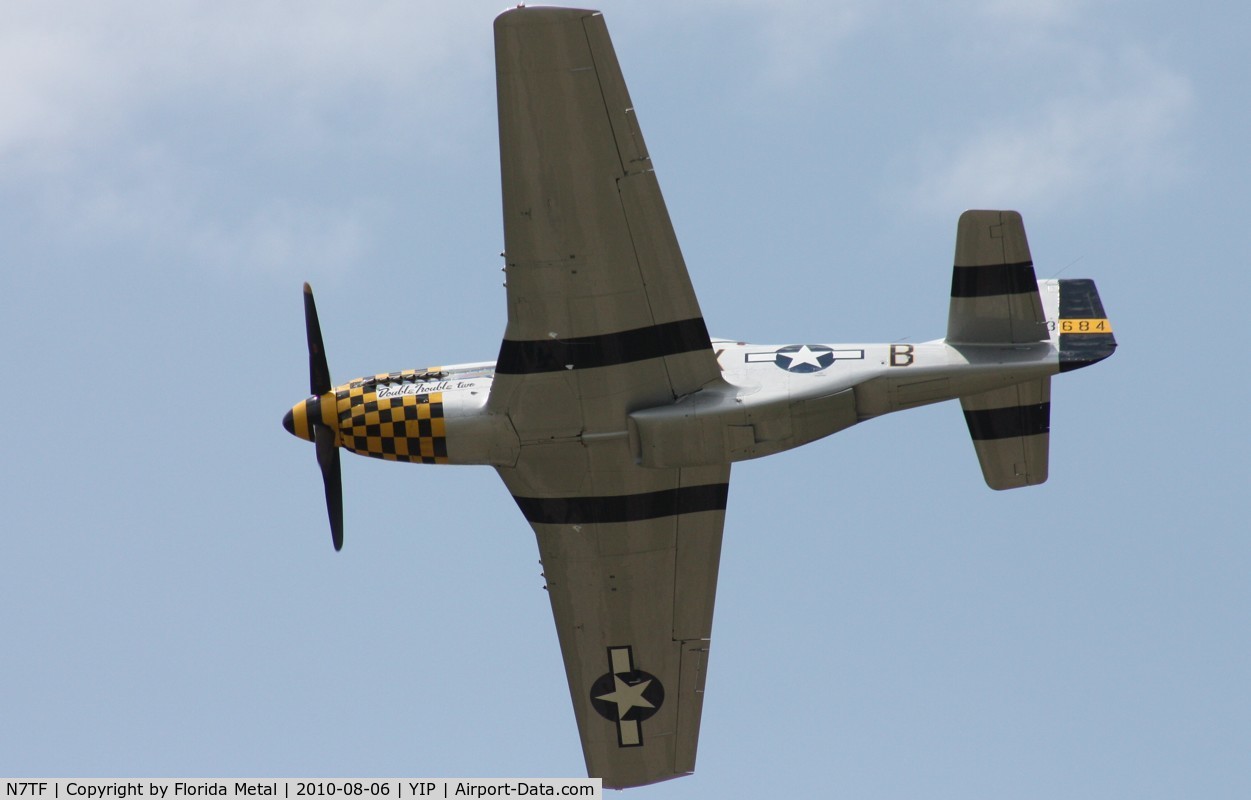 N7TF, 1944 North American P-51D Mustang C/N 44-73856, Double Trouble 2