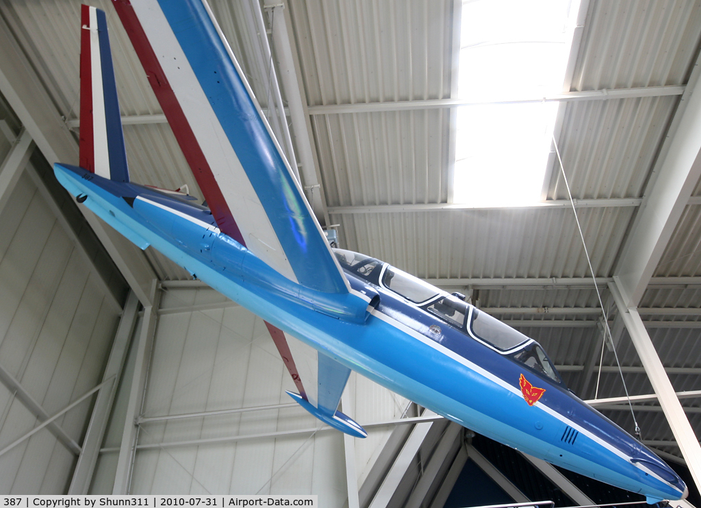 387, Fouga CM-170R Magister C/N 387, S/n 387 - Ex. French Air Force aircraft and preserved at the Technik Museum Speyer