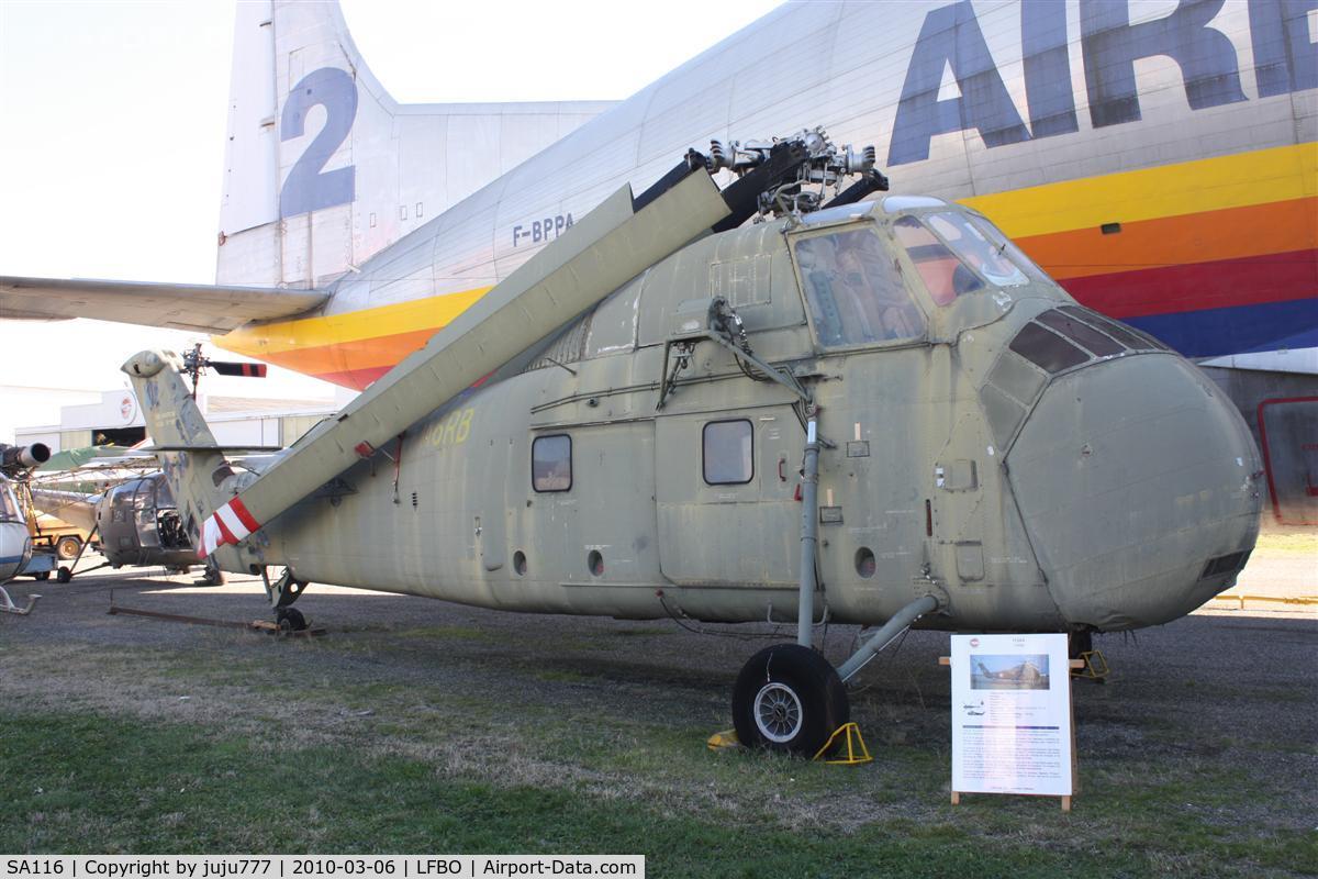 SA116, Sikorsky H-34A Choctaw C/N SA116, on display at Ailes Anciennes Toulouse