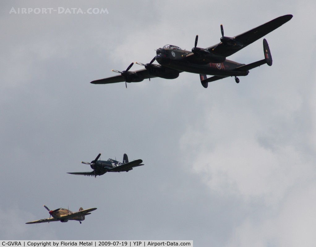 C-GVRA, 1945 Victory Aircraft Avro 683 Lancaster BX C/N FM 213 (3414), Lancaster with other RAF warbirds