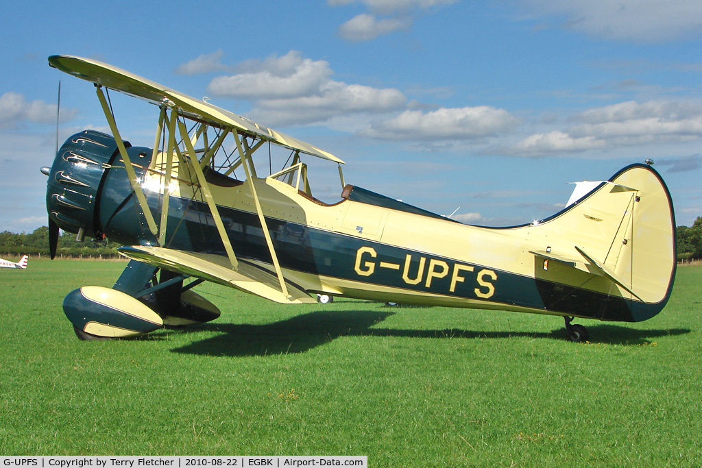 G-UPFS, 1941 Waco UPF-7 C/N 5660, 1941 Waco Aircraft Company WACO UPF-7, c/n: 5660 - visitor to 2010 Sywell Airshow