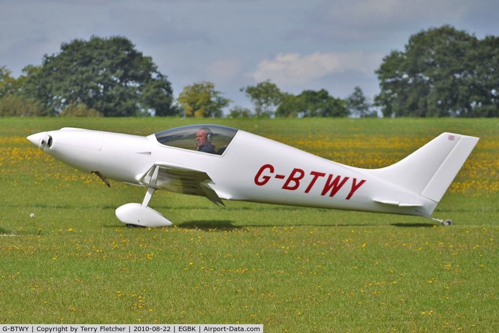 G-BTWY, 1994 Aero Designs Pulsar C/N PFA 202-12040, 1994 Pridal Jj And Pirie Ak PULSAR, c/n: PFA 202-12040 - visitor to 2010 Sywell Airshow