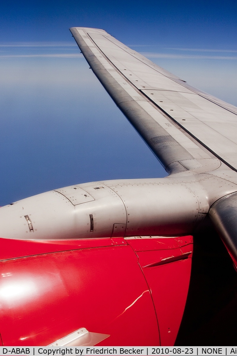 D-ABAB, 2001 Boeing 737-76Q C/N 30277, cruising at FL390