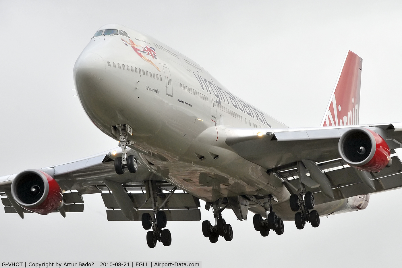 G-VHOT, 1994 Boeing 747-4Q8 C/N 26326, Virgin Atlantic