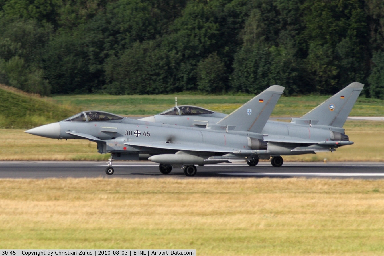 30 45, Eurofighter EF-2000 Typhoon S C/N GS030, German Airforce
