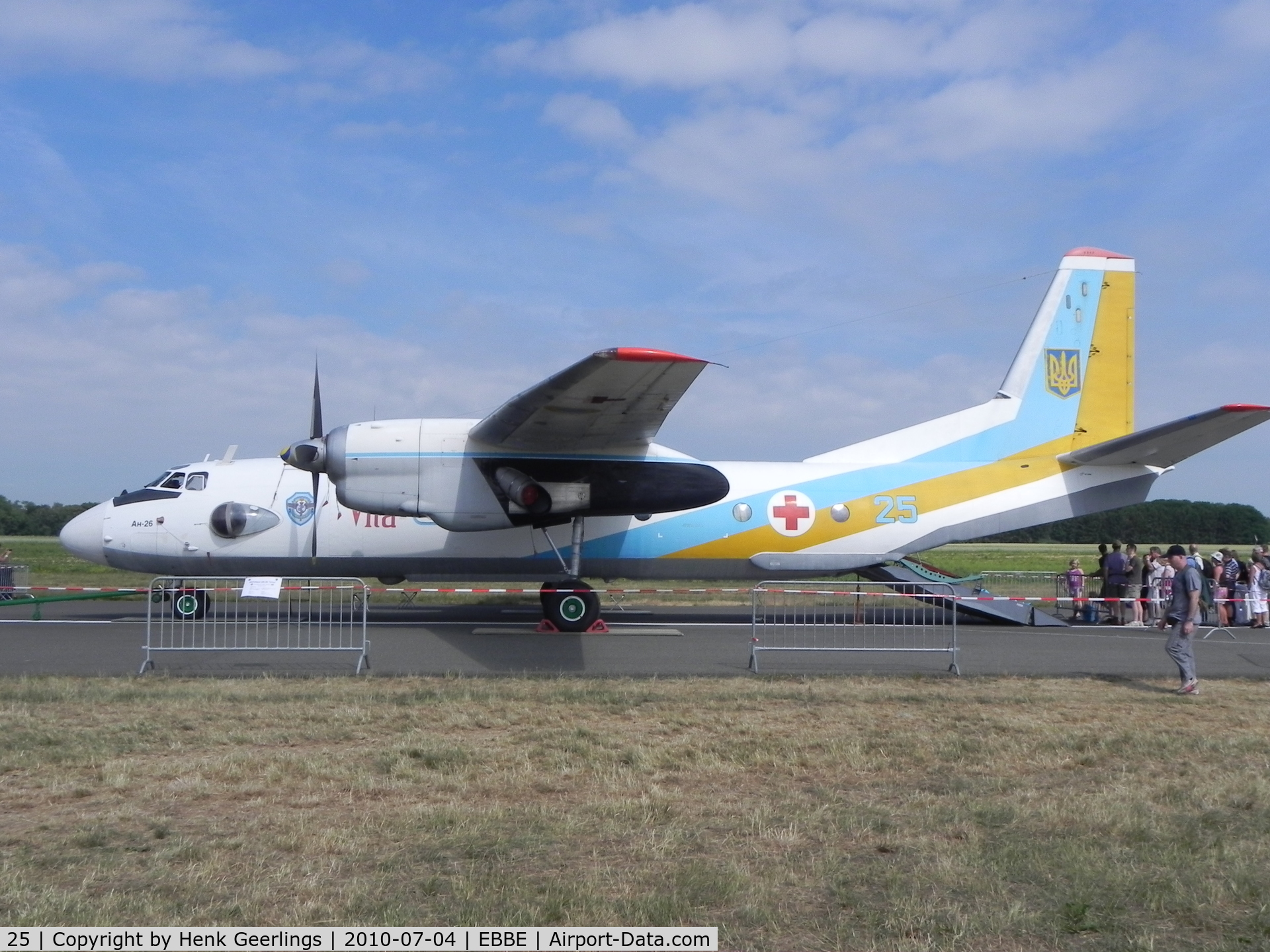 25, Antonov An-26 C/N 5406, Beauvechain Openday , Belgium