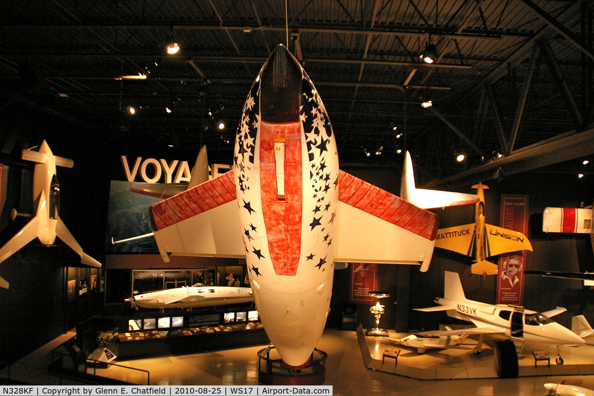 N328KF, 2003 Scaled Composites 316 C/N 001, At the EAA Museum