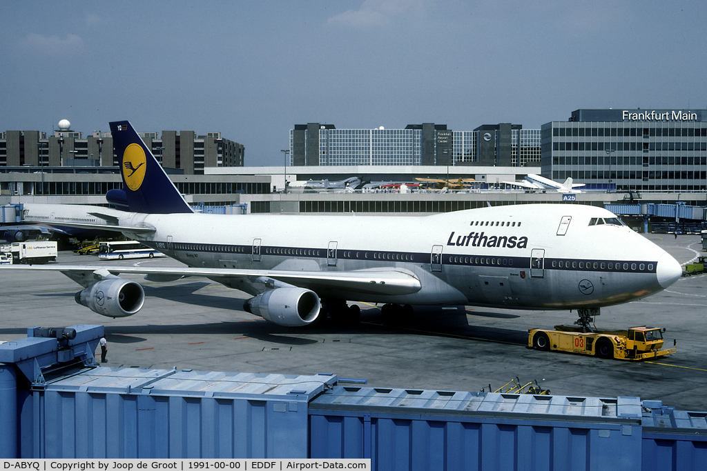 D-ABYQ, 1978 Boeing 747-230B C/N 21591, old Lufthansa colors