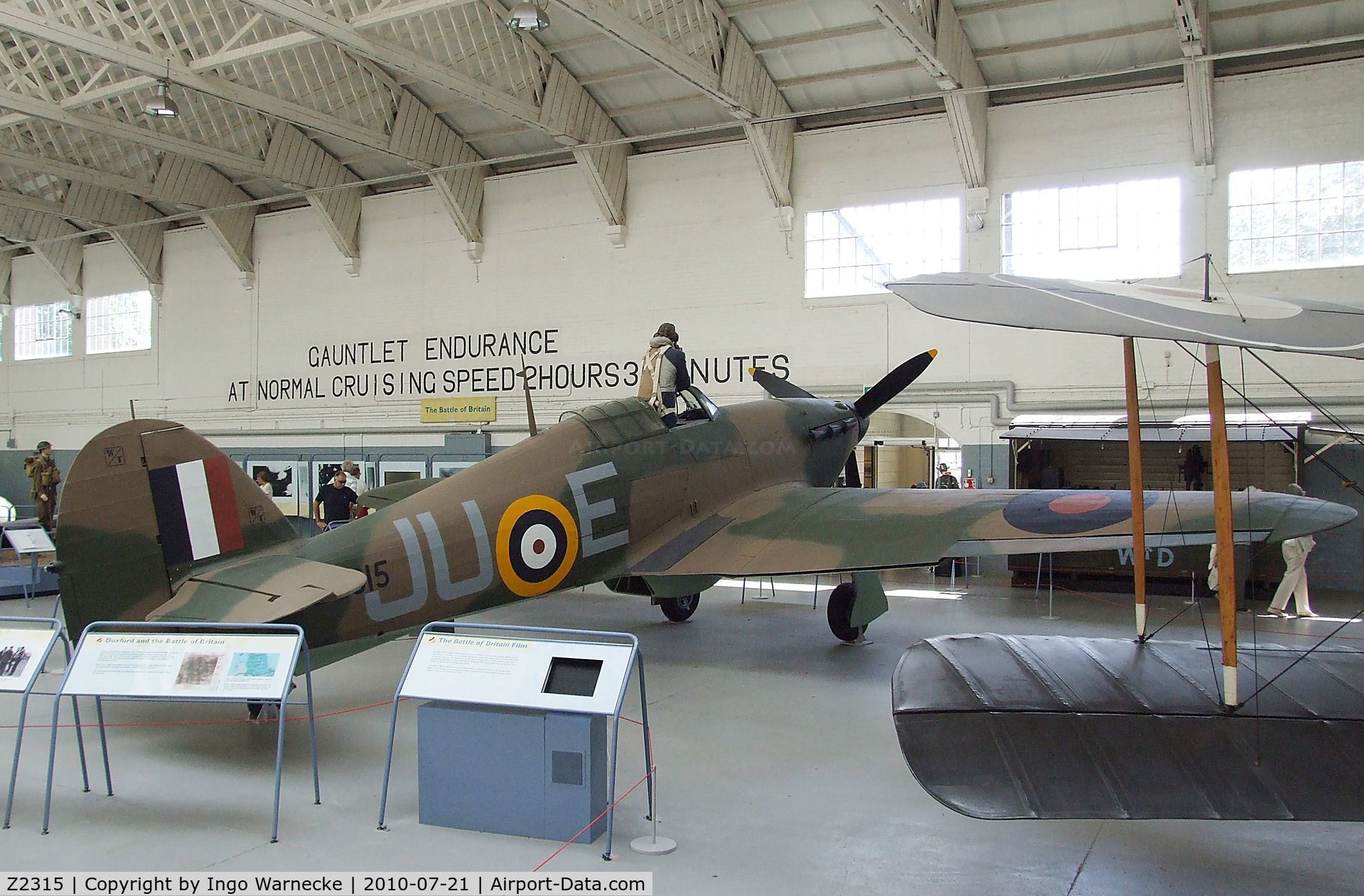 Z2315, Hawker Hurricane IIB C/N Not found Z2315, Hawker Hurricane IIB at the Imperial War Museum, Duxford