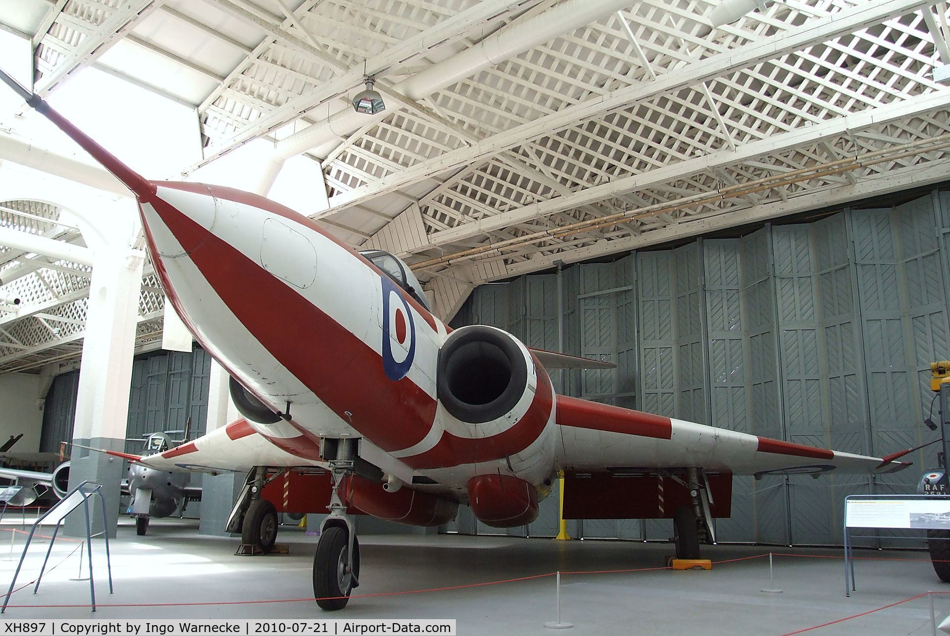 XH897, 1958 Gloster Javelin FAW.9 C/N Not found XH897, Gloster Javelin FAW9 at the Imperial War Museum, Duxford