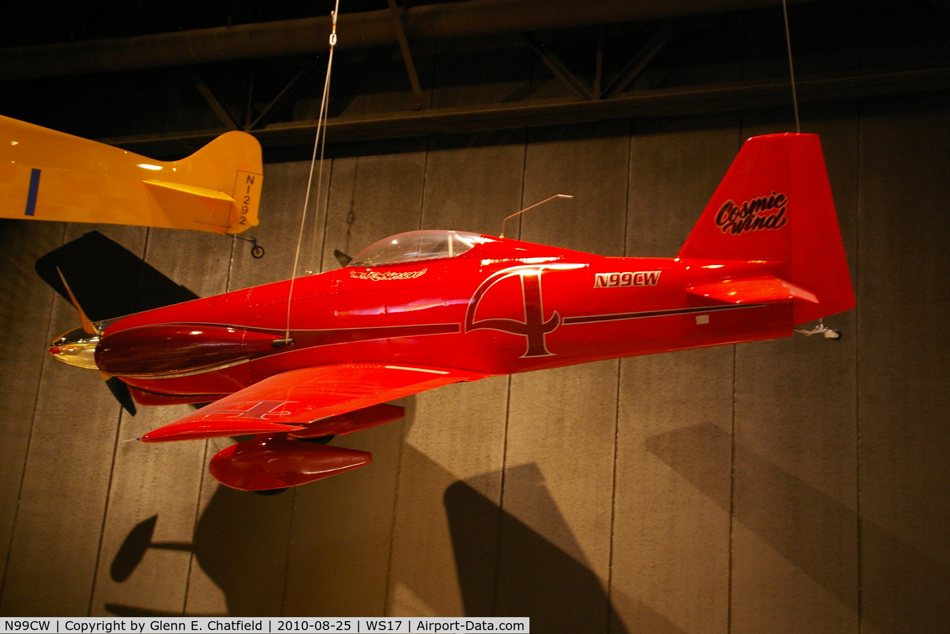 N99CW, 1994 LeVier Cosmic Wind C/N 4, At the EAA Museum