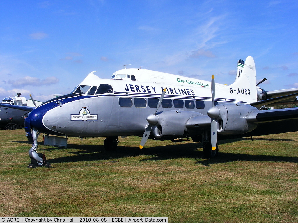 G-AORG, 1956 De Havilland DH-114 Sea Heron C.1 C/N 14101, Duchess of Brittany (Jersey) Ltd