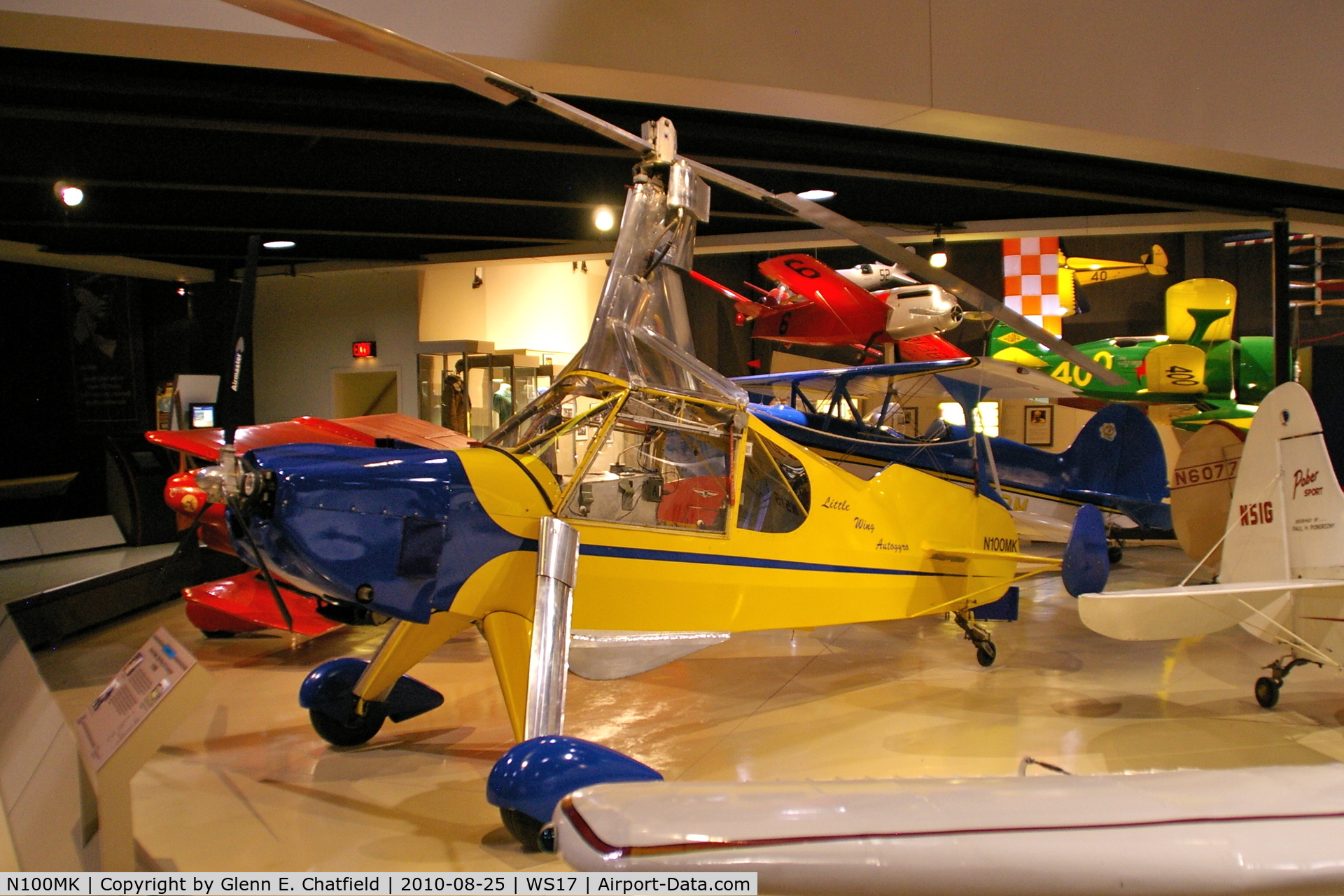 N100MK, 2000 Little Wing LW-5 C/N 1, EAA Biplane at the EAA Museum