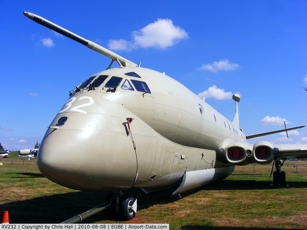 XV232, Hawker Siddeley Nimrod MR.2 C/N 8007, Nimrod MR.2 XV232 preserved at Coventry 'Airbase'