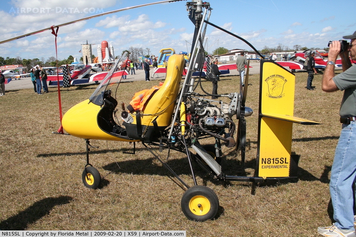 N815SL, 2003 Rotor Flight Dynamics Exterminator C/N 001, Exterminator