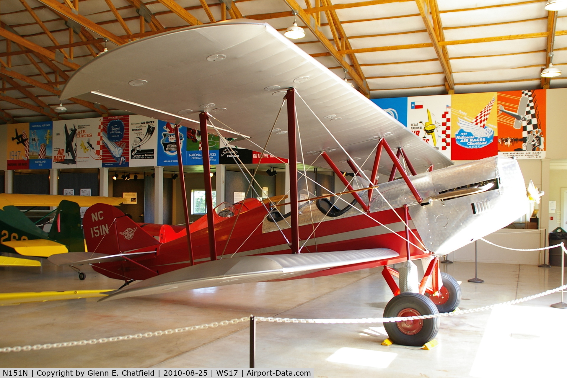 N151N, 1929 Pheasant H-10 C/N 136, At the EAA Museum