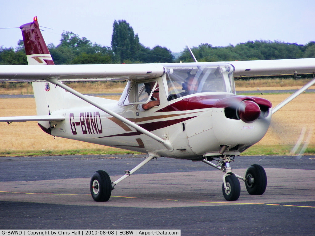 G-BWND, 1984 Cessna 152 C/N 152-85905, South Warwickshire Flying School