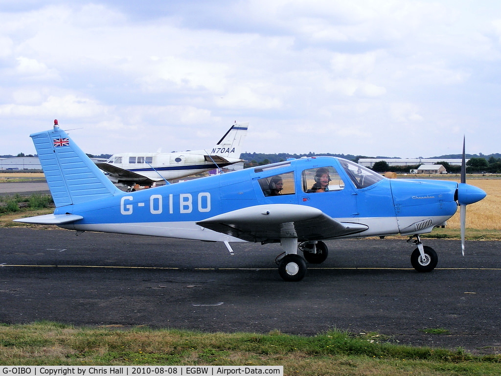 G-OIBO, 1966 Piper PA-28-180 Cherokee C/N 28-3794, Thomson Airways Flying Club