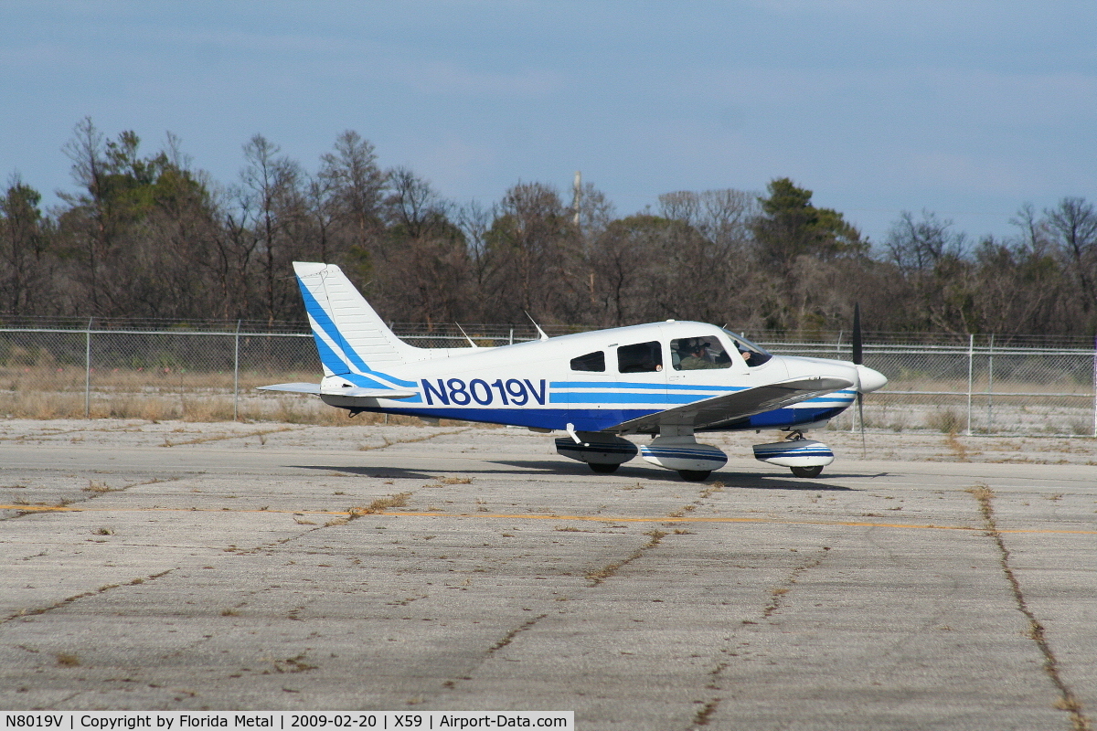 N8019V, 1981 Piper PA-28-181 C/N 28-8290074, PA-28-181