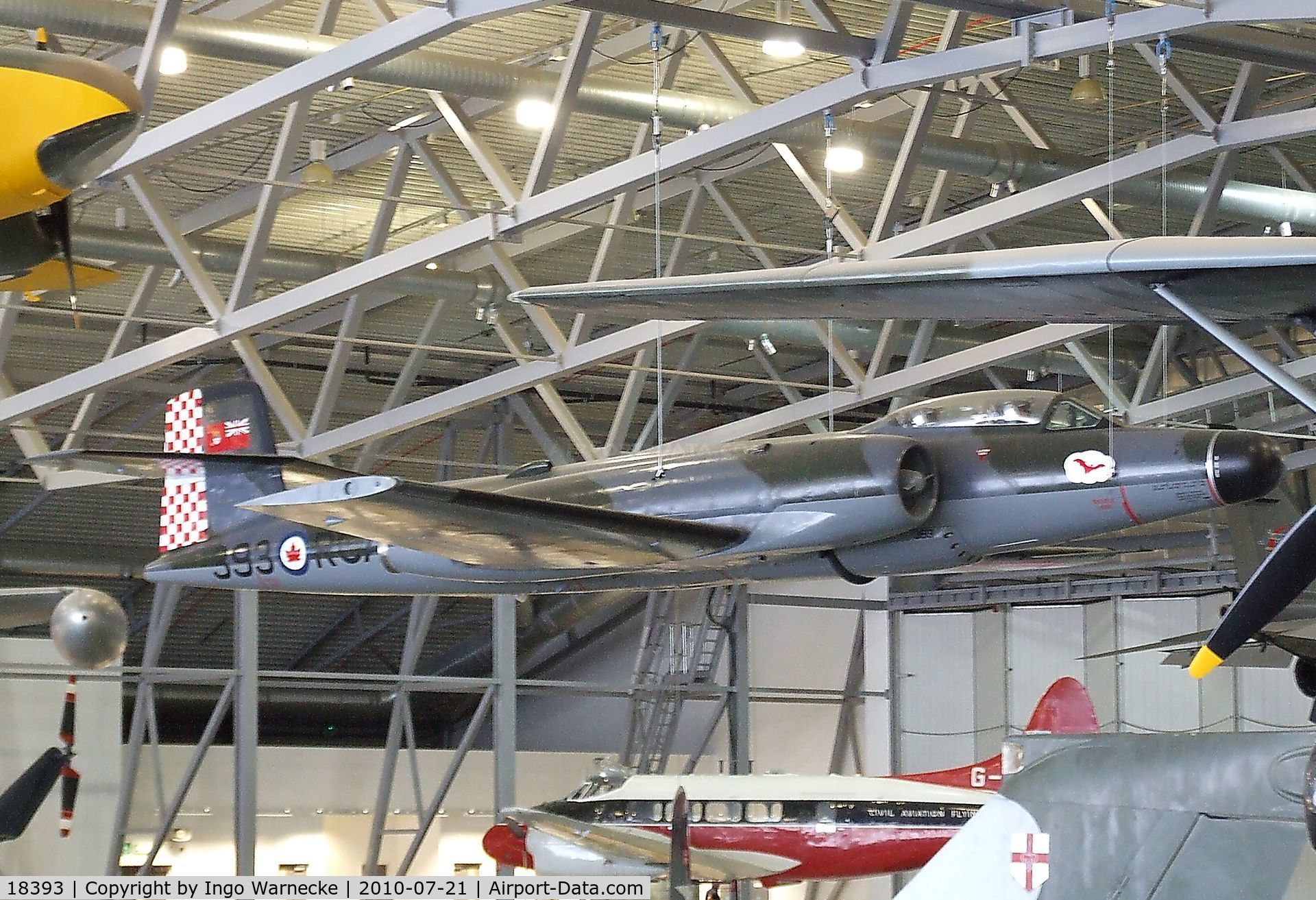 18393, Avro Canada CF-100 Mk.4B Canuck C/N 293, Avro Canada CF-100 Mk.4B Canuck at the Imperial War Museum, Duxford