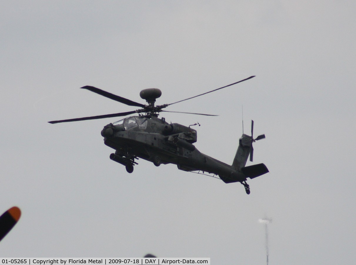 01-05265, 2001 Boeing AH-64D Longbow Apache C/N PVD265, AH-64D