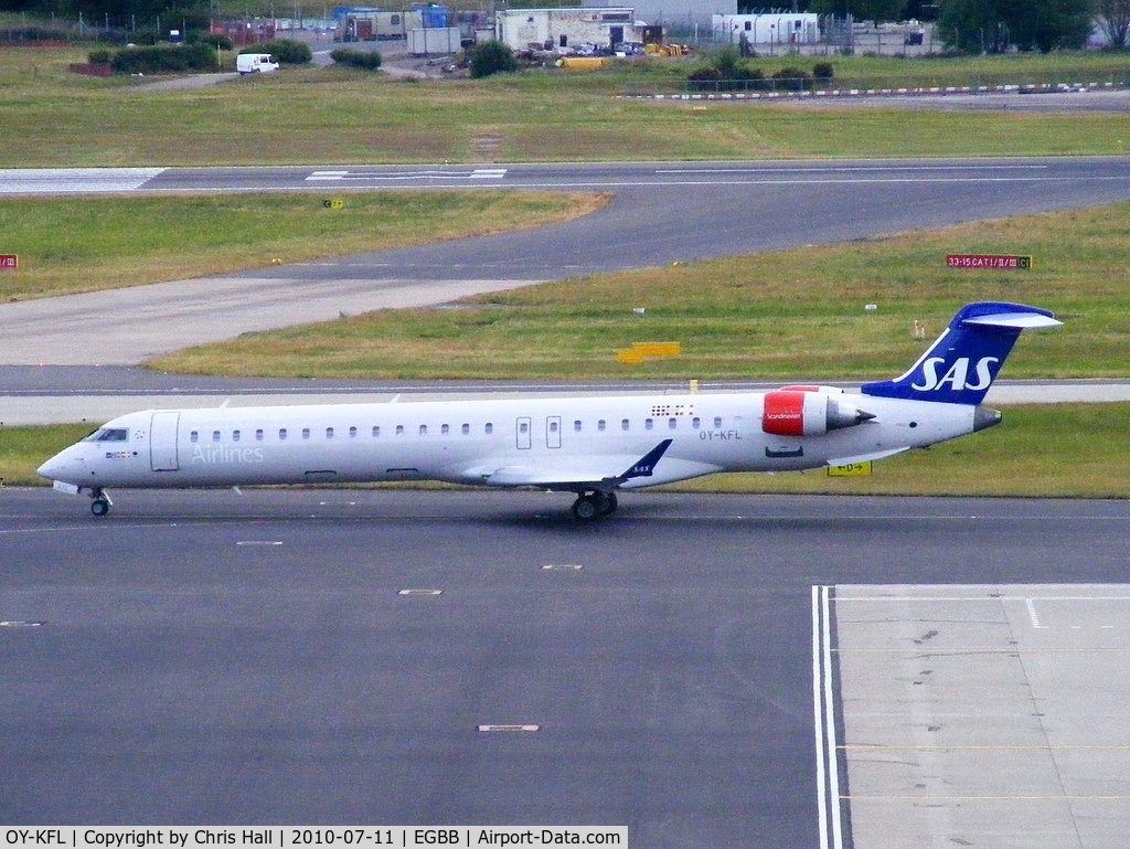 OY-KFL, 2009 Bombardier CRJ-900 NG (CL-600-2D24) C/N 15246, Bombardier CL-600-2D24 CRJ-900 of SAS Denmark