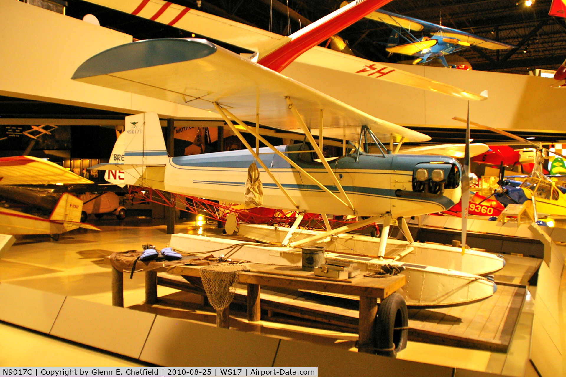 N9017C, 1956 Corben Baby Ace Model D C/N 3, At the EAA Museum