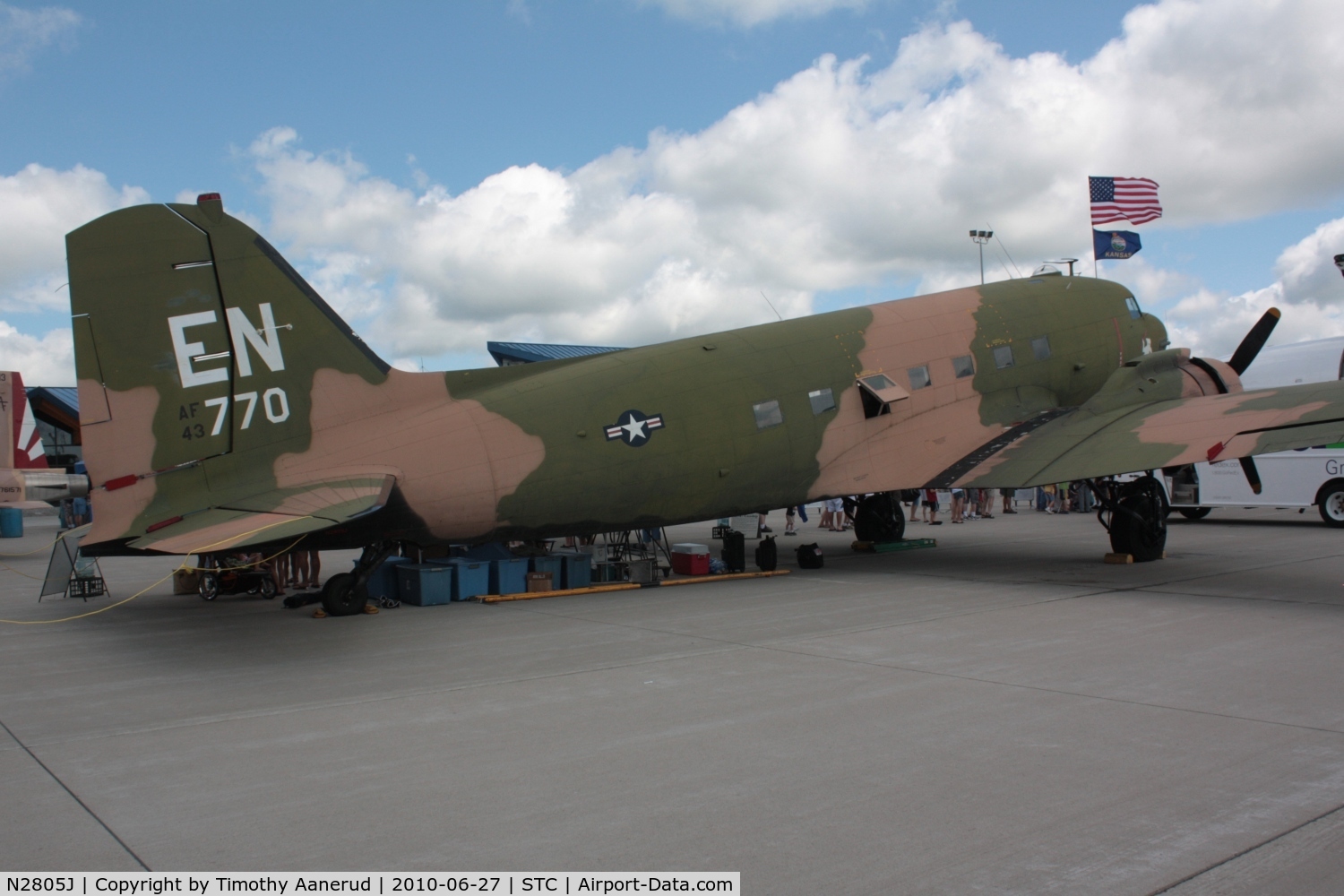 N2805J, 1944 Douglas DC3C-R-1830-90C C/N 20835, 1944 Douglas DC3C-R-1830-90C, c/n: 20835