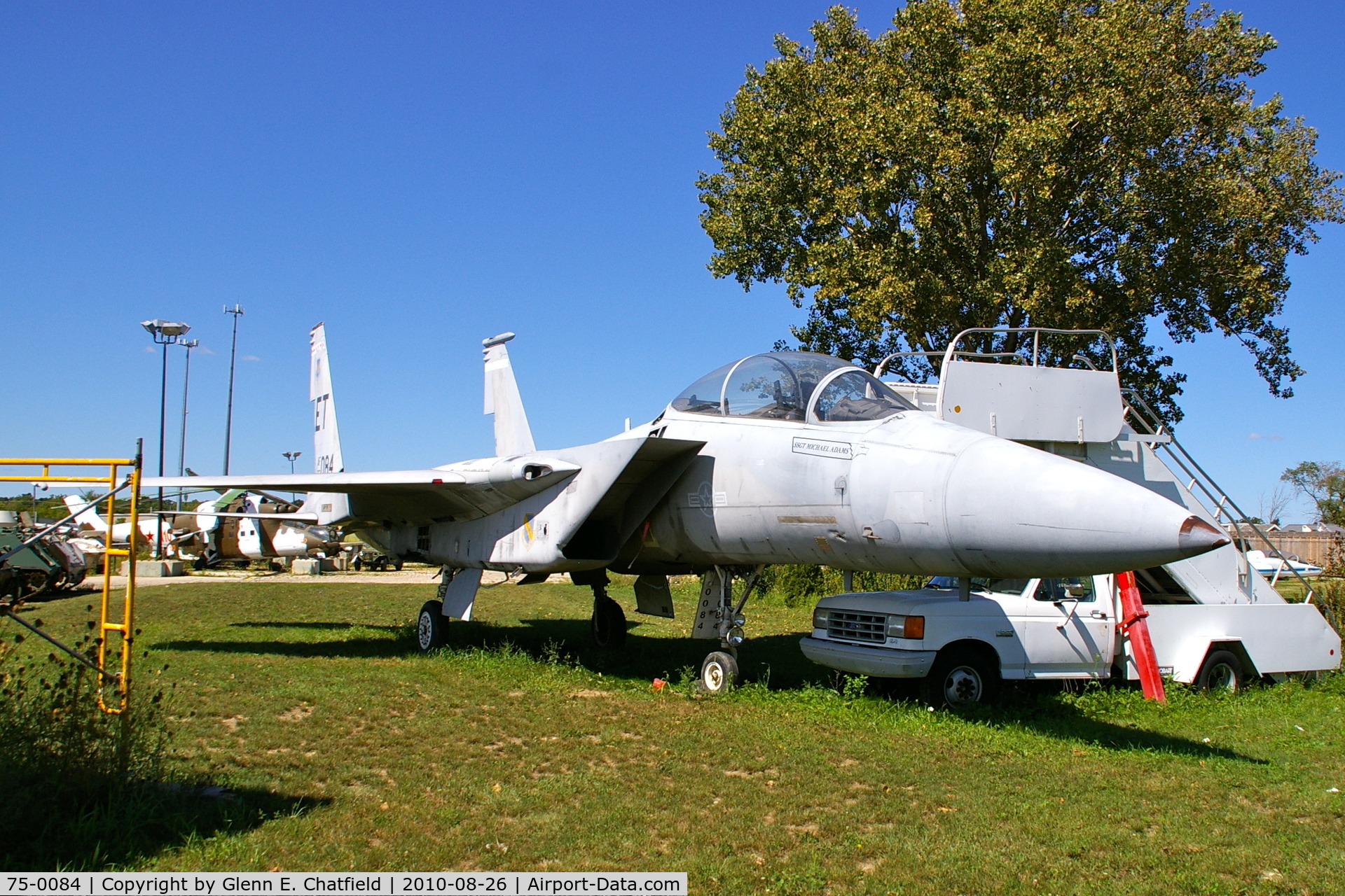 75-0084, 1975 McDonnell Douglas F-15B Eagle C/N 0143/B020, Russell Military Museum