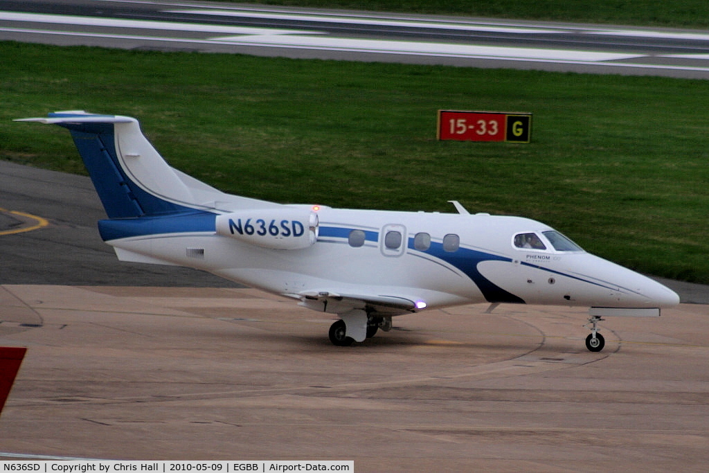 N636SD, 2009 Embraer EMB-500 Phenom 100 C/N 50000117, SD Holdings