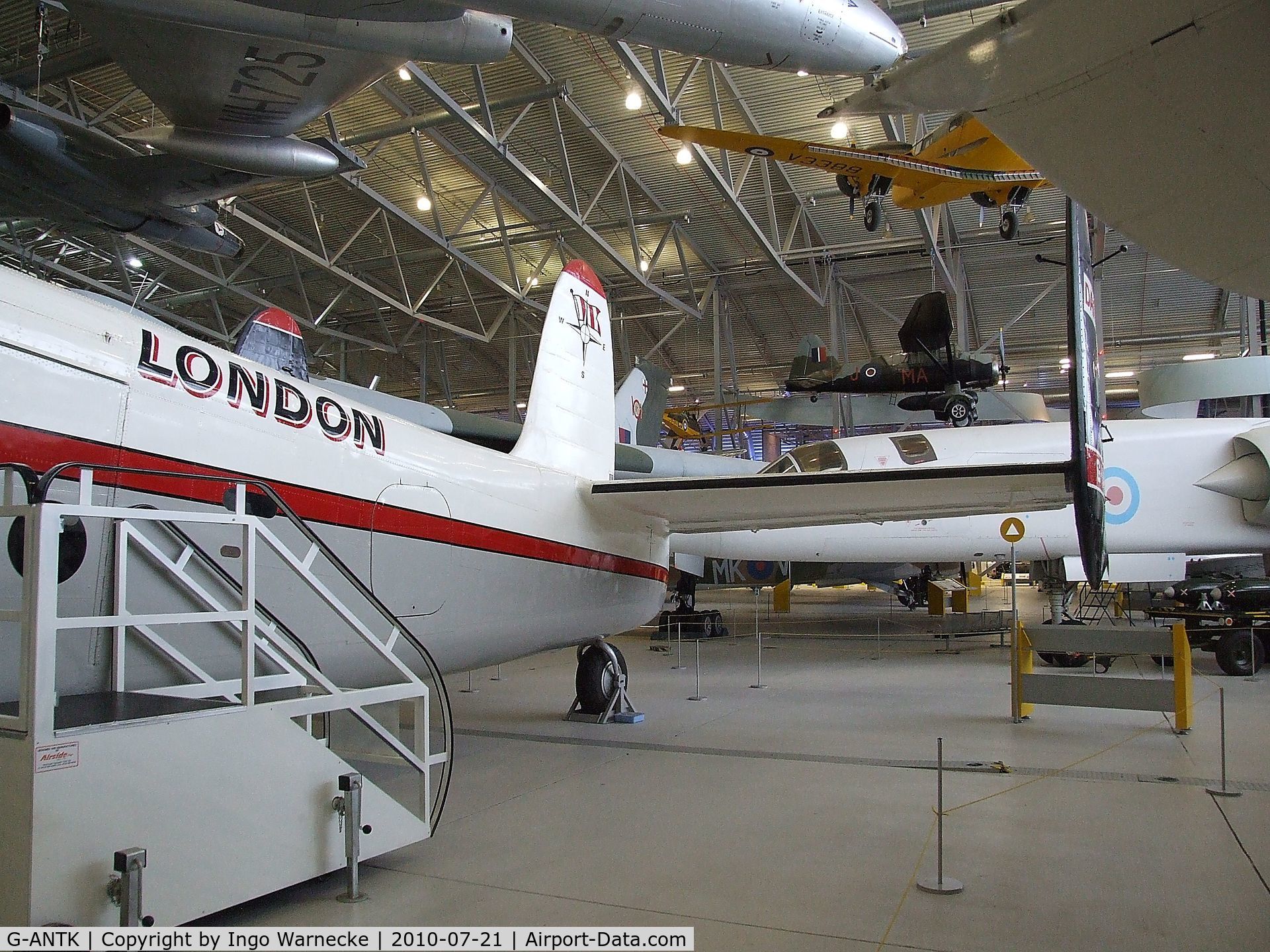 G-ANTK, 1946 Avro 685 YORK C1 C/N MW232, Avro 685 York C1 at the Imperial War Museum, Duxford