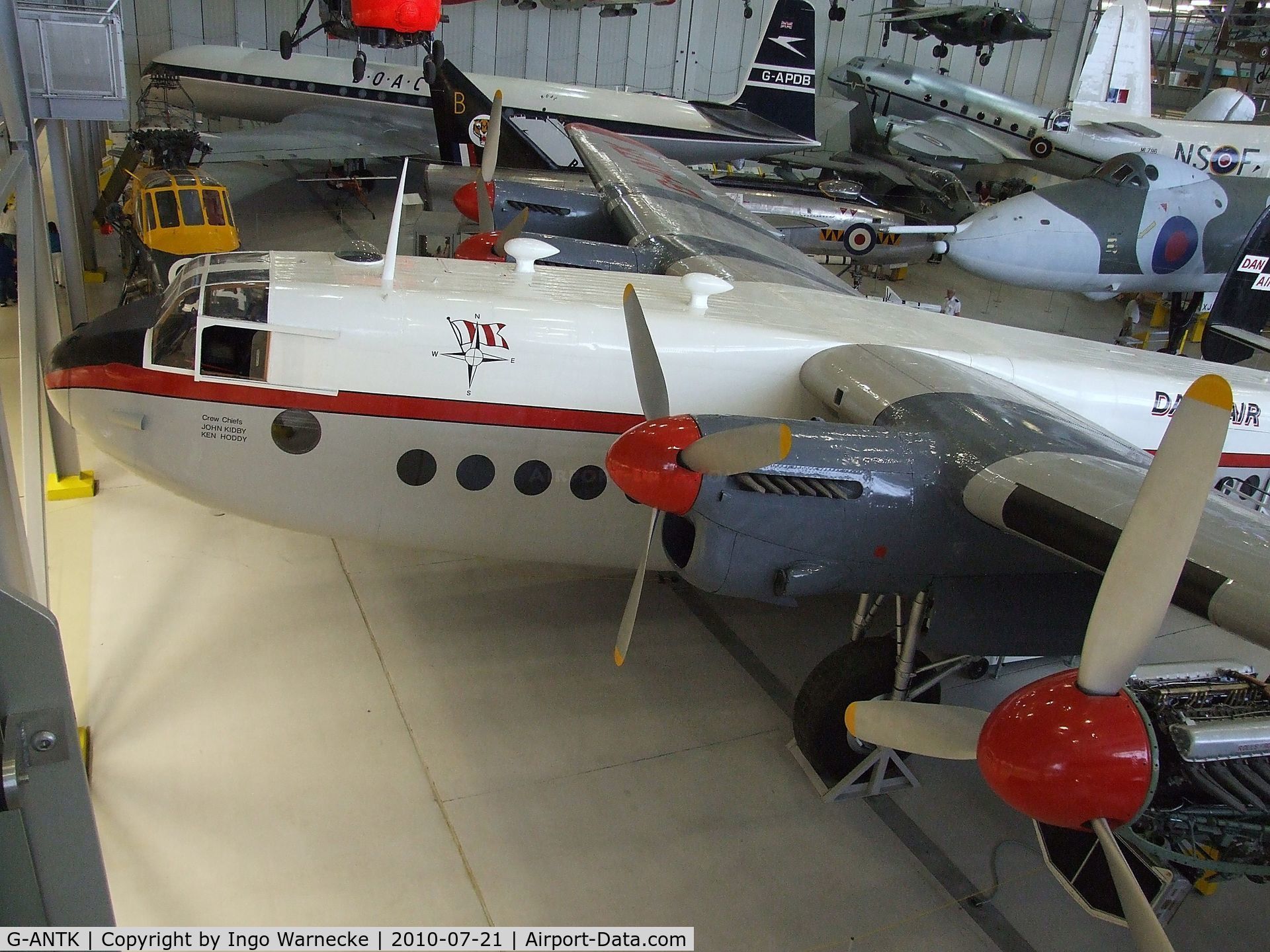 G-ANTK, 1946 Avro 685 YORK C1 C/N MW232, Avro 685 York C1 at the Imperial War Museum, Duxford