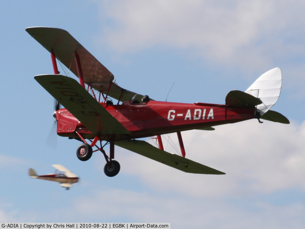 G-ADIA, 1935 De Havilland DH-82A Tiger Moth II C/N 3368, displaying at the Sywell Airshow
