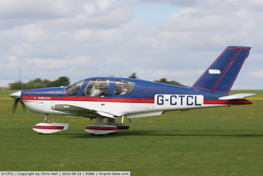 G-CTCL, 1990 Socata TB-10 Tobago C/N 1107, Visitor at the Sywell Airshow