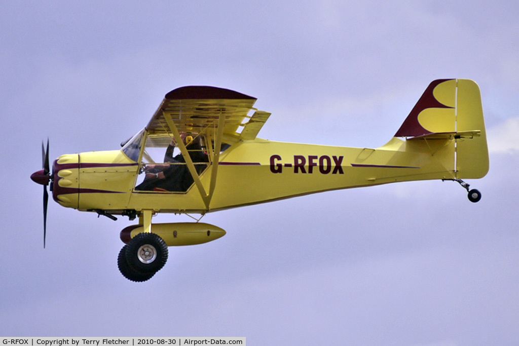 G-RFOX, 2005 Denney Kitfox Mk3 C/N PFA 172-12029, 2005 Faulkner Lg And Nicklin R DENNEY KITFOX MK3, c/n: PFA 172-12029 at Abbots Bromley Fly-In