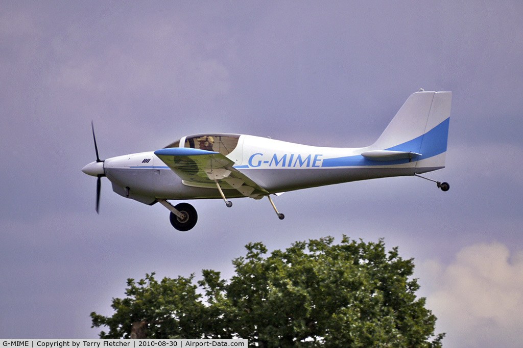 G-MIME, 2001 Europa Monowheel C/N PFA 247-12850, 2001 Charles Nw EUROPA, c/n: PFA 247-12850 at Abbots Bromley Fly-In