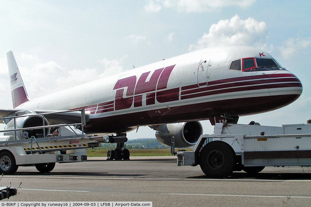 G-BIKP, 1985 Boeing 757-236/SF C/N 22188, daystop