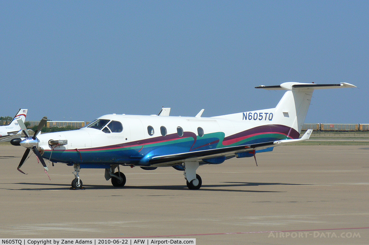 N605TQ, 2000 Pilatus PC-12/45 C/N 320, At Alliance Airport, Fort Worth, TX