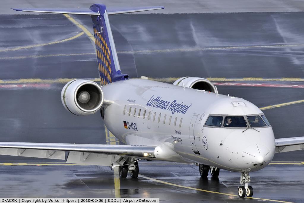 D-ACRK, 2004 Bombardier CRJ-200ER (CL-600-2B19) C/N 7901, Lufthansa regional