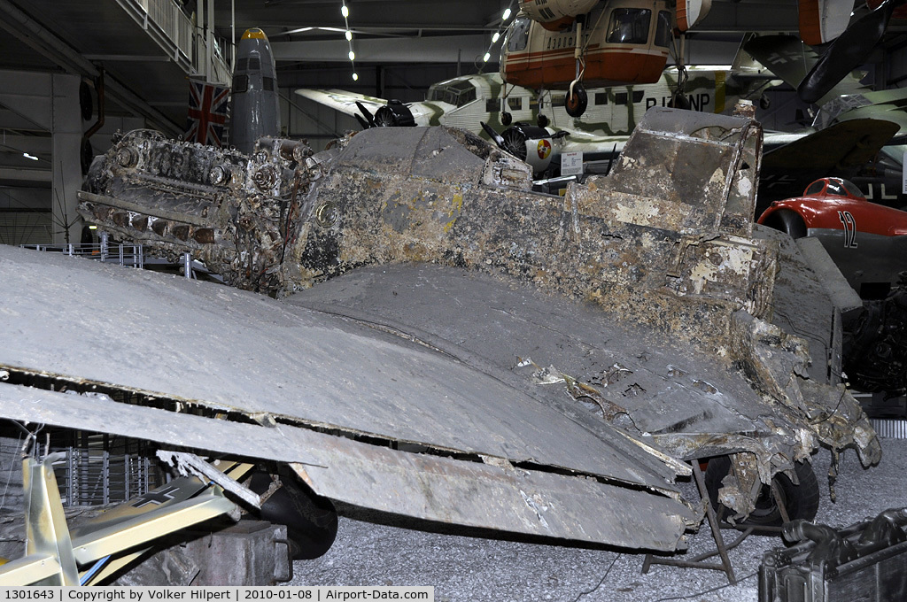 1301643, Junkers Ju-87B Stuka C/N 1301643, wreck at Sinsheim
