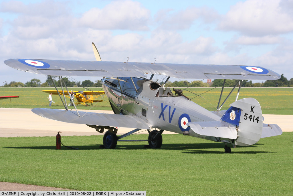 G-AENP, 1935 Hawker Hind C/N 41H/81902, at the Sywell Airshow