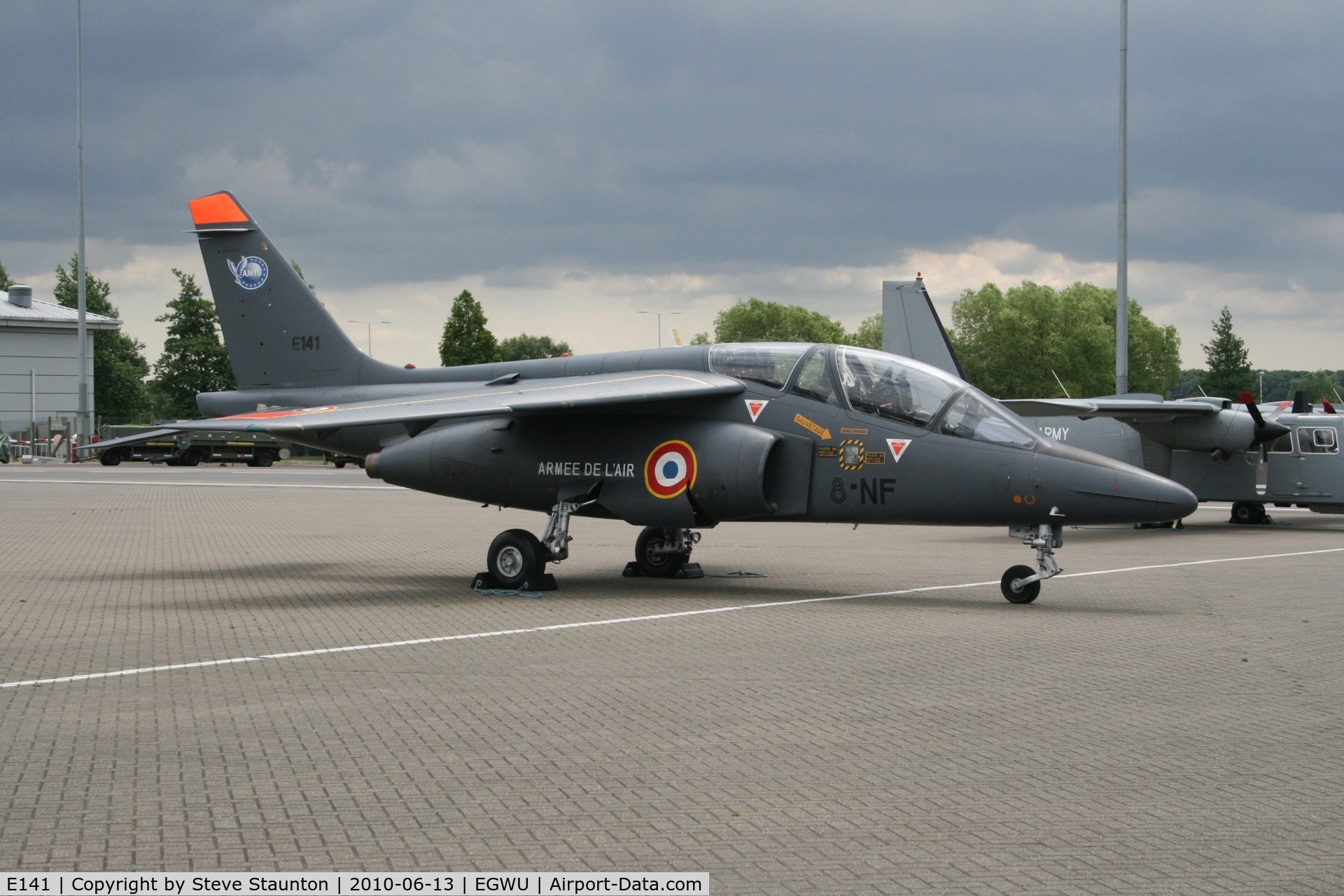 E141, Dassault-Dornier Alpha Jet E C/N E141, Taken at RAF Northolt Photocall June 2010