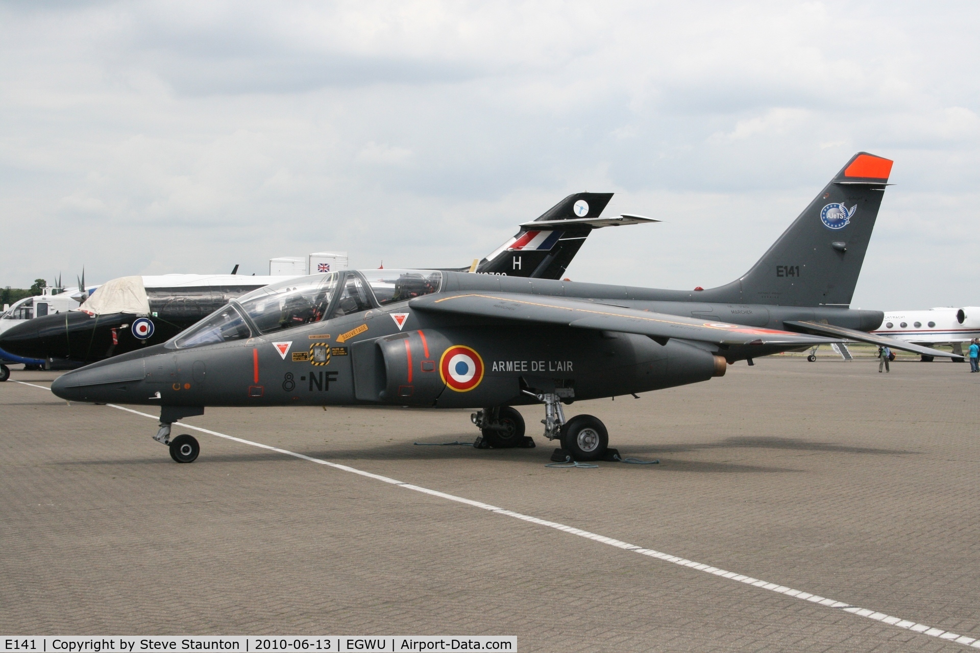 E141, Dassault-Dornier Alpha Jet E C/N E141, Taken at RAF Northolt Photocall June 2010