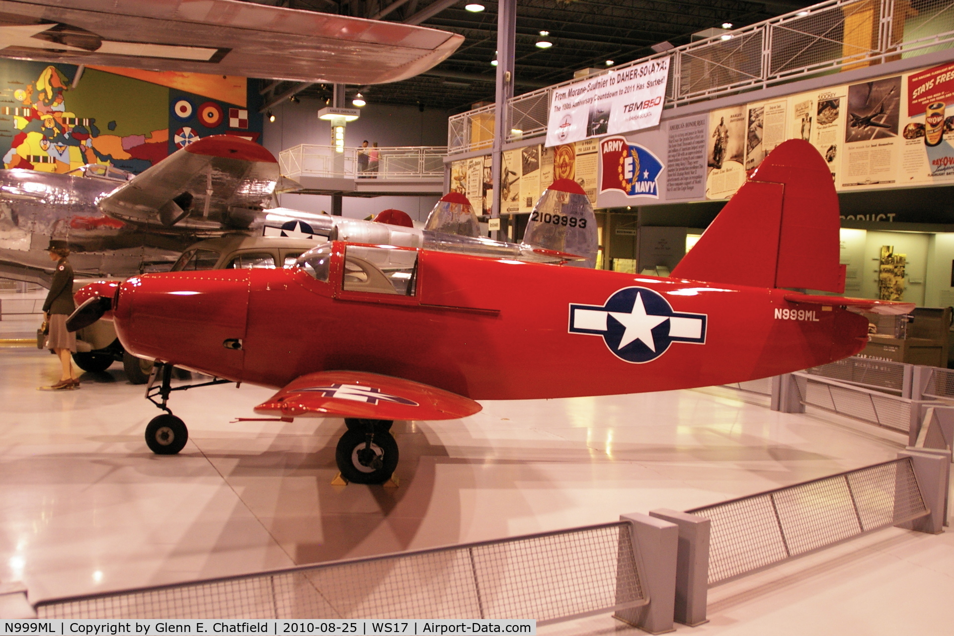 N999ML, 1944 Culver PQ-14B C/N 44-68334, At the EAA Museum