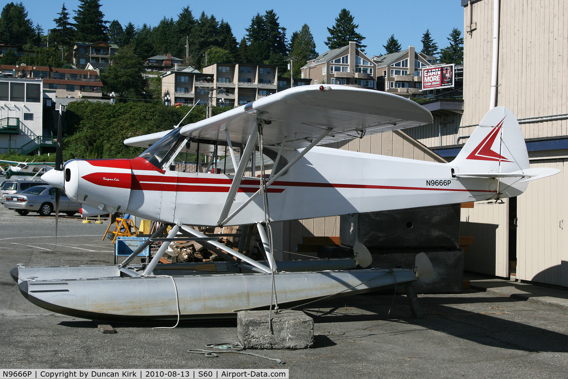 N9666P, 1974 Piper PA-18-150 Super Cub C/N 18-7509011, Summer at Kenmore Air Harbor